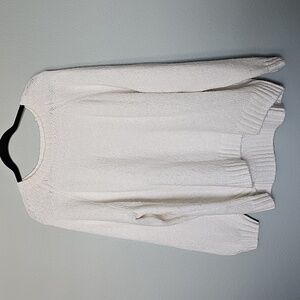 Old Navy XL oversized Wool Blend cozy sweater in creme de la creme